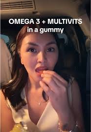 Omega 3 and Multivitamins in One Convenient Gummy