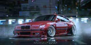 Art Corner Khyzyl Saleem S Bosozoku Future Bmw Bmw Art Bmw E36