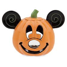 Tea light candle holder pumpkin h 15 cm d 15 cm white 2pcs. Disney Happy Halloween Mickey Pumpkin Votive Candle Holder Bougeoir New Walmart Com Walmart Com