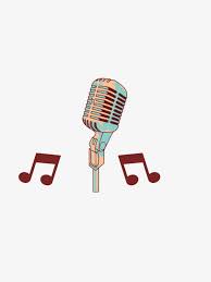 Decorative Vector Retro Microphone Png And Vector Music Logo Design Banner Background Images Retro