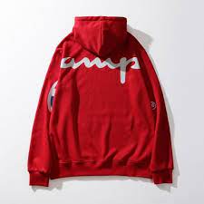 supreme x champion パーカーペア用 チャンピオン シュプリーム コラボ プルパーカー 芸能人愛着 コラボ supreme champion スウェットパーカー ポケット付き supreme ロゴ入れ 高品質 champion パーカー パーカー 衣類