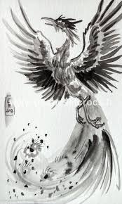 Comprend phoenix, dessin, tatouage, lart, fenghuang, télécharger, vexel, arts visuels, fleur, feuille, la symétrie, logo, symbole, arbre, personnage de fiction, créature mythique, noir, aile, noir et blanc. Phenix Noir Encre De Chine 6x10cm Plumes Crocs