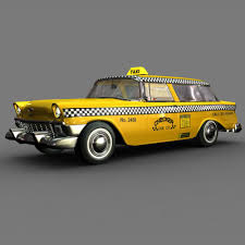 3d Chevy Nomad Taxi Cab Model Chevy Nomad Taxi Cab Hot Wheels Diy