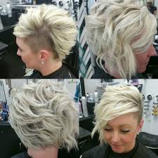 Shaved Side Undercut Asymmetrical Aline Bob Shaved Side Hairstyles Short Hair Styles Hair Styles