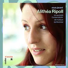 🔑𝒔𝒐𝒖𝒔-𝒋𝒂𝒄𝒆𝒏𝒕 · Alithéa Ripoll nous présente sa pièce théâtrale  pour voix soprano et électroniques, ʜᴀʀᴍᴏɴɪᴇ ᴅᴜ ꜱᴏɪʀ. « Ce que l'on entend.  Ce que l'on voit. Ce que l'on perçoit. Ce que