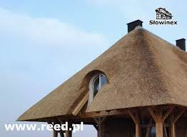 Thatched Roof Made Of Water Reed Dach Z Trzciny Thatched Roof House Roof Bird House