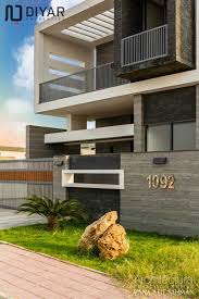 Contemporary House Design Project Of Diyar Properties 10 Marla House Bahria Town Rawalpindi Pakistan Contemporary House Design Contemporary House House Design