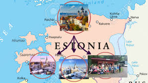 Letónia (português europeu) ou letônia (português brasileiro) (em letão: Estonia Letonia Lituania By Antonio Alonso Andrada