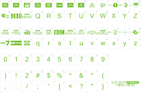 Until the introduction of a logo in 1958, the corporation had relied on its coat of arms for official documentation and correspondence, although this crest rarely appeared onscreen. Download Free Font Bbc Logos