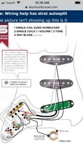 In this tutorial i show how to wire a strat with the hss (humbucker, 2 single coils) set up using a strat superswitch to coil split the humbucker.the hss str. Standard Squier Strat Hss Squier Talk Forum