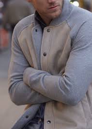 This Men S Baseball Jacket With Faux Sherpa Lining Is Sure To Keep You Warm And Stylish This Winter Season Banana Republic Men Sweater Urban Fashion Men