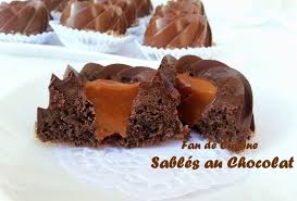 Sables Au Chocolat Nestle Caramelise Fan De Cuisine Desserts Food Brownie