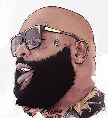 Rick Ross By Shkelqimart Trill Art Hip Hop Artwork Rapper Art