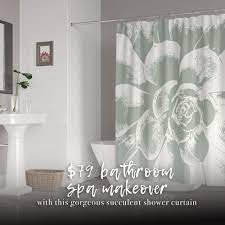'vintage flora seamless decorative patterns on blue' shower curtain. Pin On Bathroomgoals