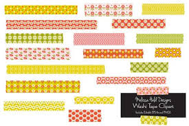 Free digital washi tape for all your crafting needs. Vintage Pattern Washi Tape Clipart Graphic By Melissa Held Designs Creative Fabrica