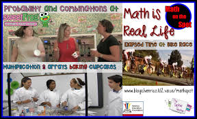 Math Is Real Life Linky Math On The Spot Techie Teacher Real Life Math Math