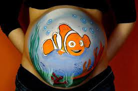 Pin En Belly Painting Que J Aime