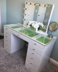 Make a base mount for the mirror using illustration board. Vanity Table Frameless Hollywood Vanity Mirror Dresser Make Up Room Essentials Furniture Home Living Furniture Tables Sets On Carousell