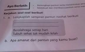 Check spelling or type a new query. Pantun Kondisi Tubuh Sehat Cara Golden
