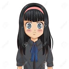 Être la plus jolie possible ! Dessin Anime Et Heureux Jeune Fille Etudiante Anime Manga Et Le Theme Comique Design Colore Et Isole Vector Illustration Clip Art Libres De Droits Vecteurs Et Illustration Image 62179644