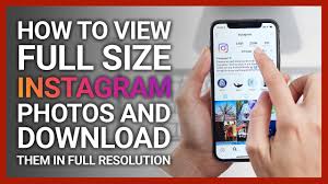 The methods above will only work when you want to see the posts but not for now, you will see the profile picture and click on the button download hd version to open the full size. How To View Full Size Instagram Photos In 2021 Techuntold