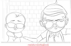Discover these coloring pages for kids inspired by the baby boss. Coloring Book Pdf Download