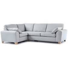 Highly elastic foam, zigzag springs warranty: Robyn Fabric Corner Sofa Left Hand In Light Grey Facebook