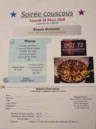 Venez voyager avec notre carte ! Soiree Couscous Dansant Bonnetable Le 28 03 2020 Agenda