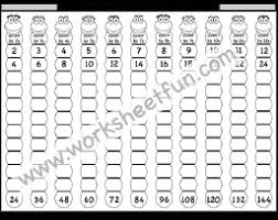 Skip Counting By 2 3 4 5 6 And 7 Worksheet Free
