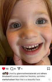 Brett posted this pic of Lennon