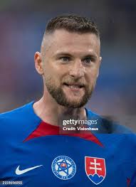 Leo Sauer of Slovakia during the UEFA EURO 2024 group stage match... News  Photo