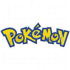 Pokemon Logo Embroidery Design Pokemon Logo Pokemon Black Pokemon