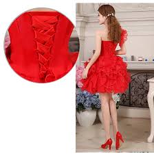 Cool skin tones look best in fuchsia, deep green and royal blue. Hot Sale Fashion Robe Mariage Yellow Red Teen Girls Tulle Party Dress For Young Ladies Teens Dresses Short Bride Maids B2141 Brides Maid Red Brides Maid Dressparty Dresses For Teens Aliexpress