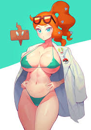Sonia showing off her new sexy bikini (dqnguy) [Pokemon] : rrule34