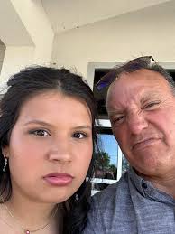 Had to show some pictures of my beautiful granddaughter going to her Senior  Prom tonight!🥲 Was proud of her for winning Prom Queen! Also had to take a  picture with my bestie