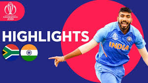 West indies beat south africa by 8 wickets. Rohit Hundred Seals Win South Africa Vs India Match Highlights Icc Cricket World Cup 2019 Youtube