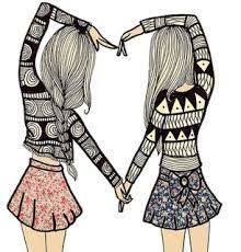 Risultati Immagini Per Immagini Tumblr Da Disegnare Pinterest Immagini Di Amici Disney Schizzi Bff Immagini