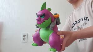 In this video, i made spike of brawlstars. Super City Monster Clay Art Brawlstars
