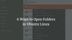 Hiding, locking, or even encrypting your files and folders on linux is pretty easy, and for whatever reason you want to do this there are many differe. 6 Ways To Open Folders In Ubuntu 20 04 Lts Vitux