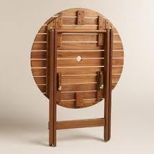 Round Natural Wood Mika Folding Dining Table World Market Natural Wood Table Folding Dining Table Round Folding Table