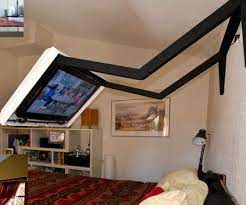 Extended Flip Out Tv Wall Mount Bedroom Tv Wall Tv In Bedroom Tv Wall Design
