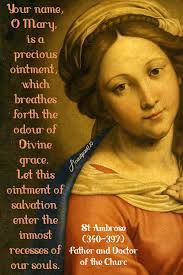 The BLESSED VIRGIN MARY