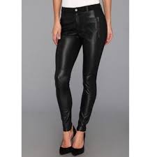 Favorite this designer share block this. Dkny Pants Jumpsuits Dkny Faux Leather And Ponte Knit Legging Jeans Poshmark