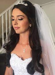 15 Best Ideas Of Wedding Hairstyles For Long Hair Down In 2021 Wedding Hairstyles For Long Hair Long Hair Wedding Styles Bridal Hair Veil