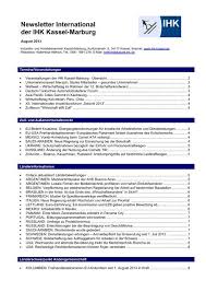 Durch die fortschreitende globalisierung in der wirtschaft steigt der wert des außenhandels immer weiter an. Newsletter International Der Ihk Kassel Marburg