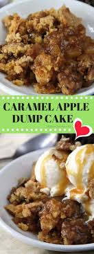 Caramel Apple Dump Cake Recipe Easy Apple Cake Recipe With Fresh Apples Snappygourmet Com Caramel Apple Dump Cake Recipe Apple Dump Cakes Dump Cake Recipes