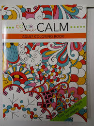 The printable coloring page pictured above you may download and color for free! Color Me Calm Adult Coloring Book 48 Pages Front Design De Stress Relax Art For Sale Online Ebay