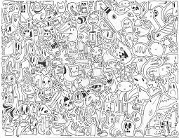 12 for black and white). I Made A Full Page Doodle And You Can Color It In Doodles