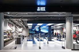 rose biketown store by blocher blocher partners at mona mall munich germany retail design blog retail design store design architect