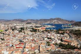 Cartagena is in the murcia region of spain. Panorama Blick Uber Die Stadt Cartagena Spanien Lizenzfreie Fotos Bilder Und Stock Fotografie Image 29986107